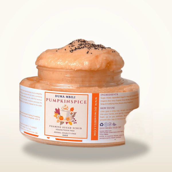 Pumpkin Spice Foaming Body Scrub